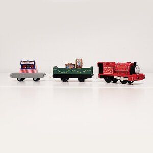 Thomas & Friends Trackmaster Skarloey Puppet Motorized Train with Cars - Works